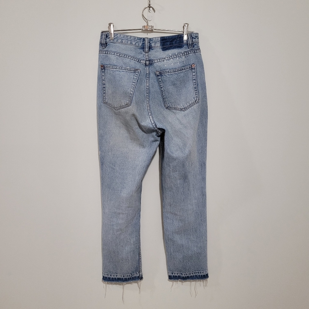 Ksubi Womens Chloe Wasted Jean Hot Cottee Jeans Sz 28" High Waisted Distressed  - Picture 2 of 8